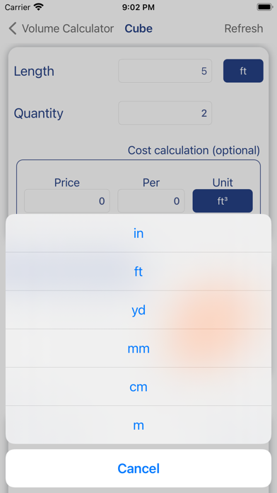 Cubic Yards Calculator + Cost screenshot 3