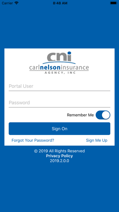 How to cancel & delete Carl Nelson Ins. Agency Online from iphone & ipad 1
