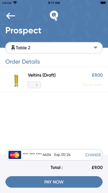 NoBarQ: The Table Service App screenshot-5