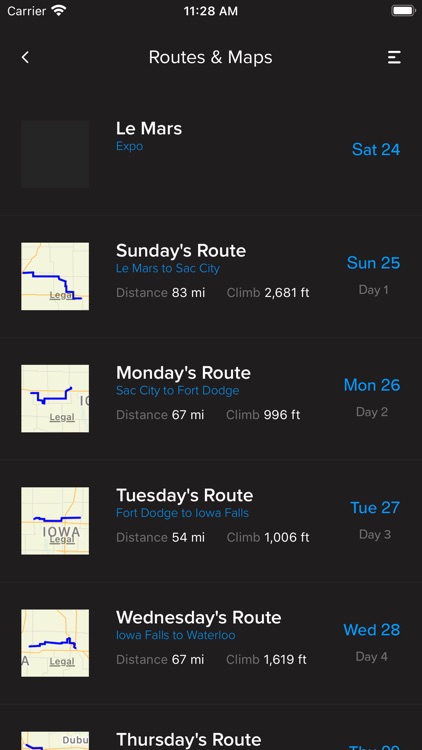 Ragbrai Rider Helper App