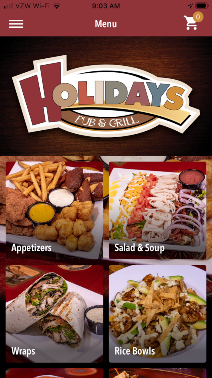Holidays Pub  Grill