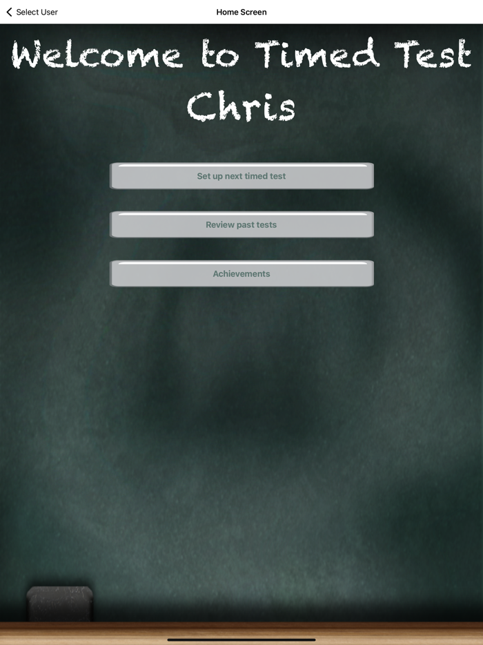 Timed Test for Math Facts