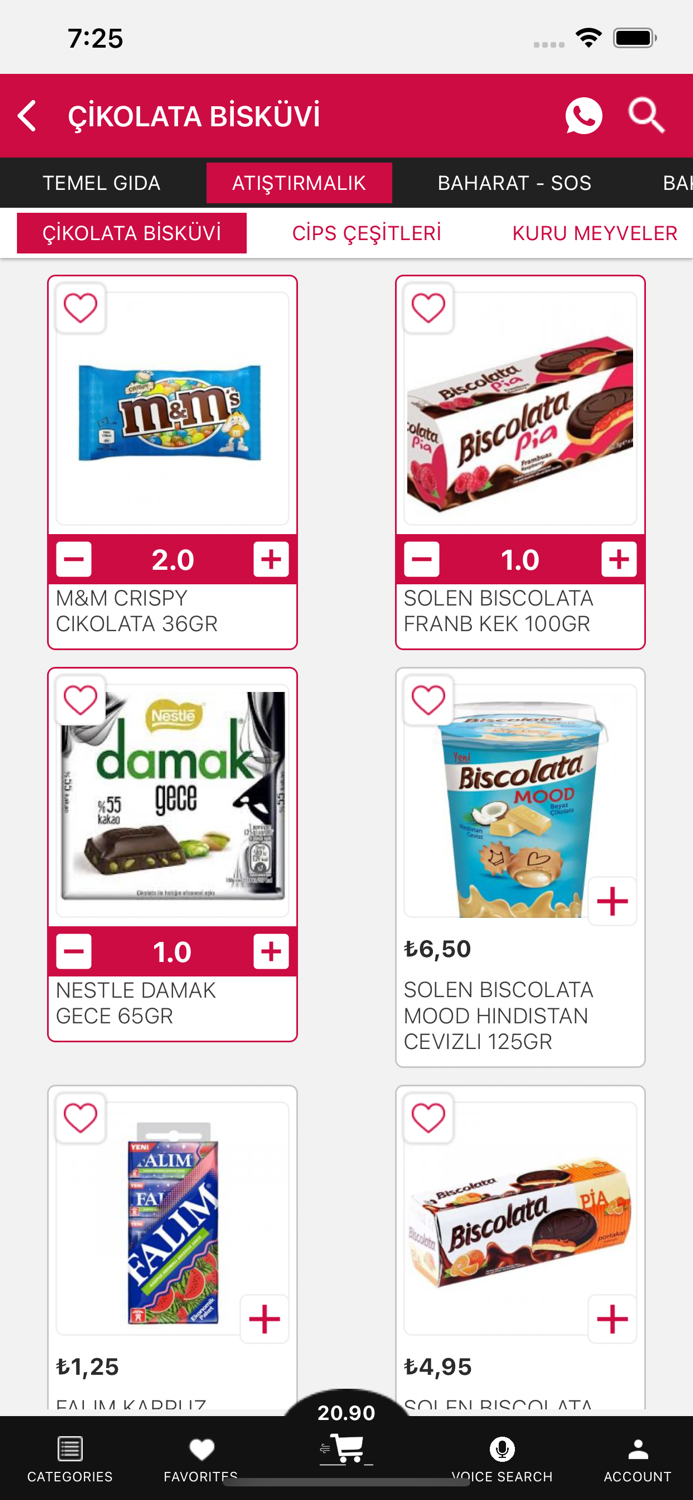 BiKeşfet - Market Sipariş