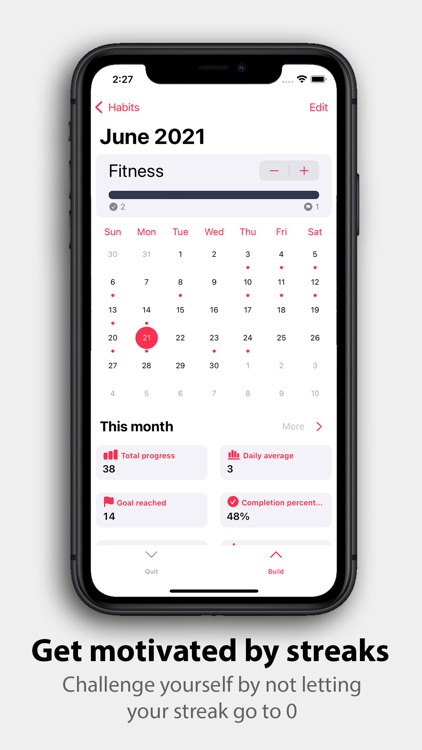 Quitter - Daily Habit Tracker screenshot-3
