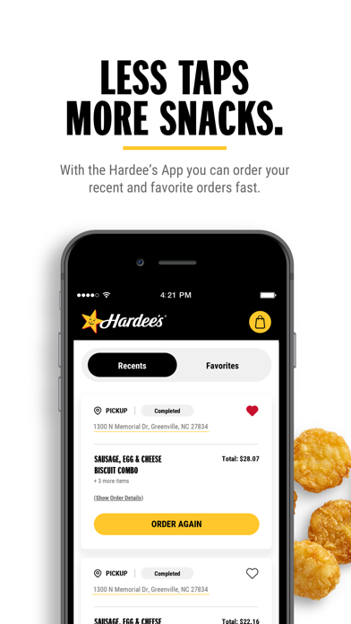 Hardee's Mobile Orderingのおすすめ画像3