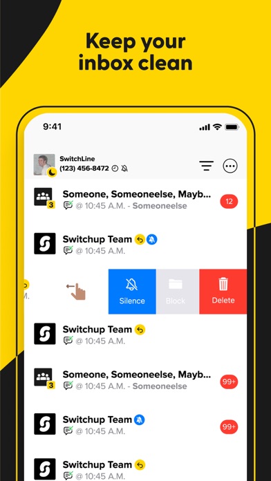 SwitchUp - Second Phone Number Screenshot