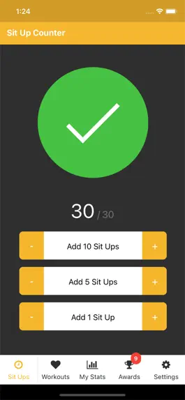 Game screenshot Sit Ups & Crunch Counter apk