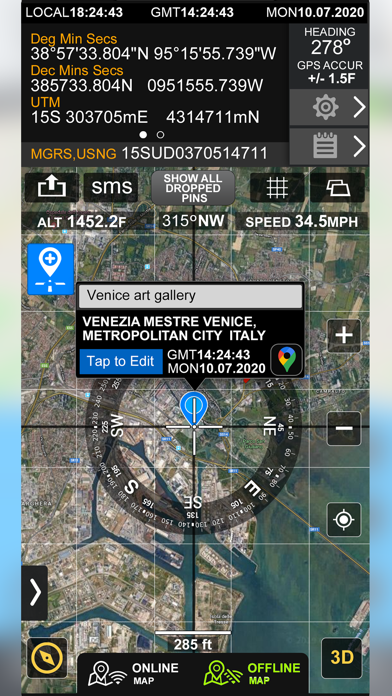 Tactical Gps. Offline Map screenshot 2