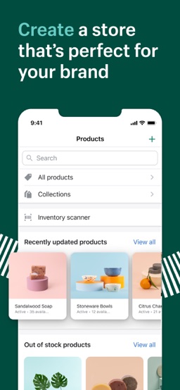 Shopify app screenshot