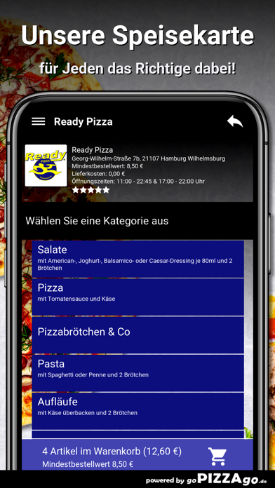 Ready Pizza Hamburg screenshot 4