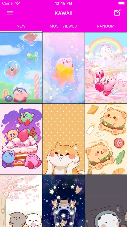 Pink Kawaii Wallpaper Cute by Soufiane Hamouiti