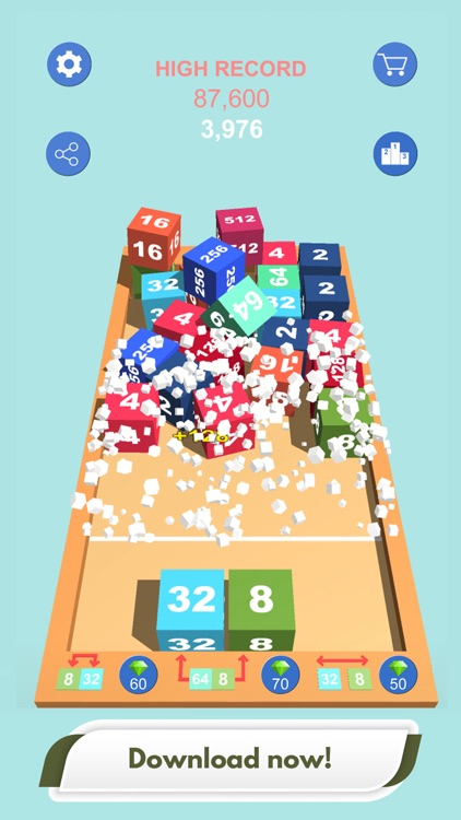 Cube Mate 2048 - Merge Puzzle screenshot-3