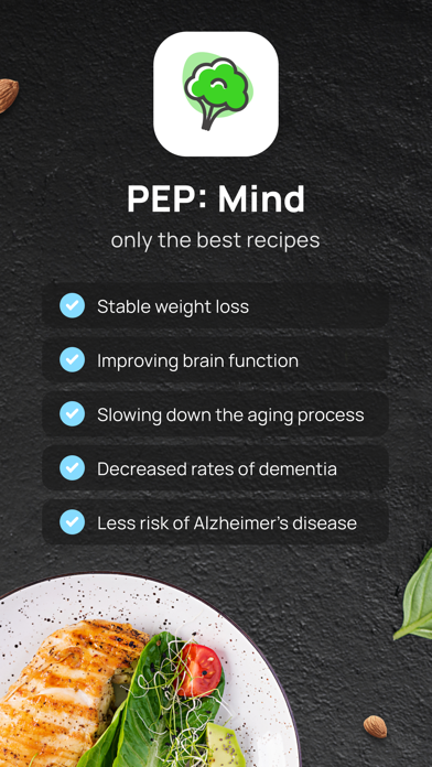 PEP: Mind - Healthy meal plan screenshot 4