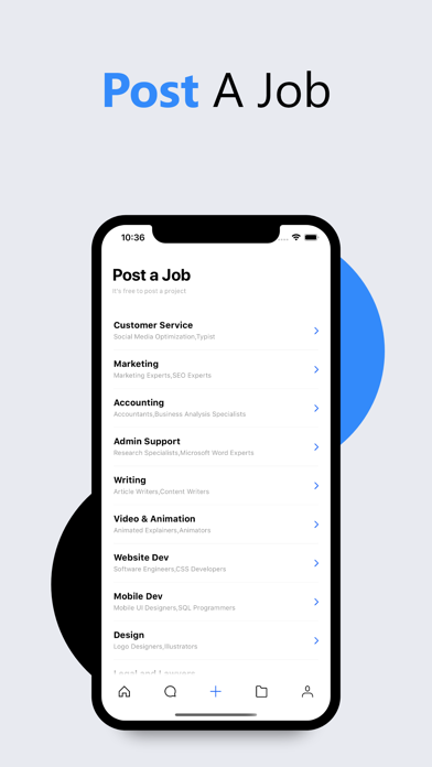 24Task: Hire Freelancers screenshot 3