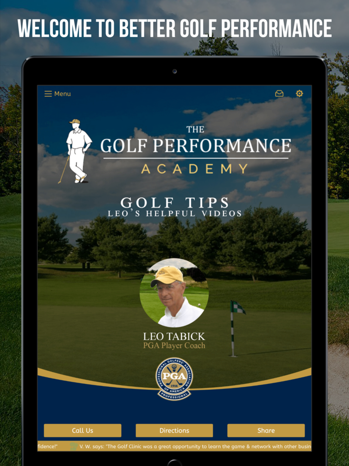 Better Golf Performance