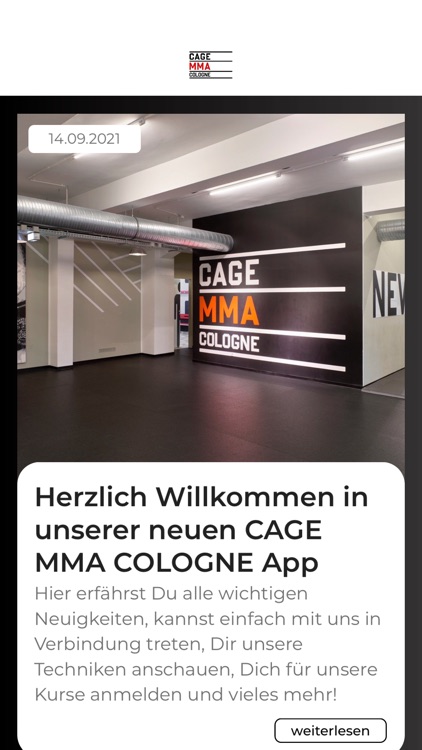 CAGE MMA COLOGNE