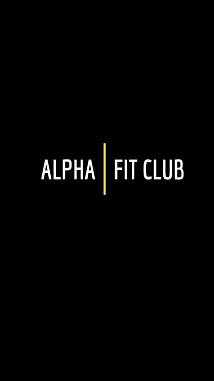 Alpha Fit Club