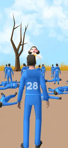 Captura de Pantalla 1 Squid Game 3D - Live or die iphone