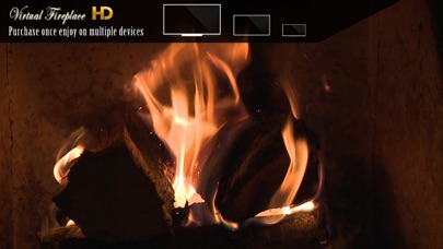 Virtual Fireplace In HD screenshot 2