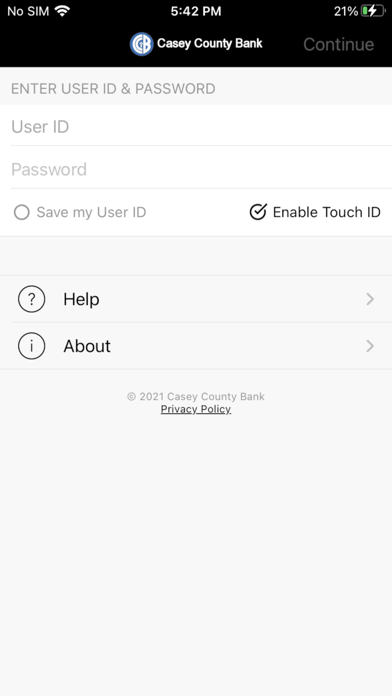 How to cancel & delete Casey County Bank Mobile from iphone & ipad 1