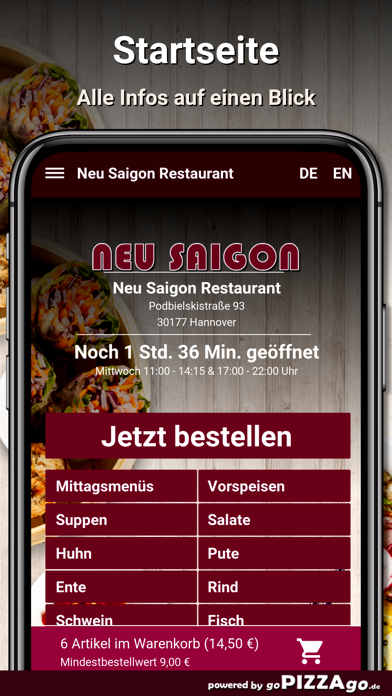 Neu Saigon Restaurant Hannover screenshot 2