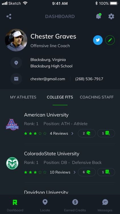 ROUTE College Football Recruit screenshot-7