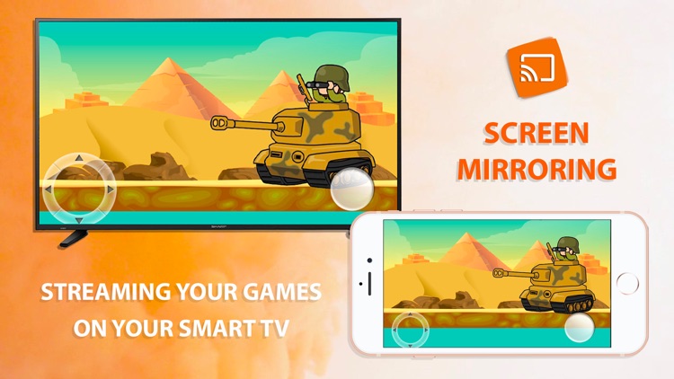 Screen Mirroring for TV •