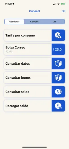 Screenshot 2 Cuba Data iphone