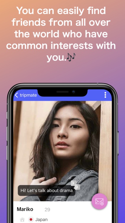 tripmate -Make Penpal & Chat! screenshot-4