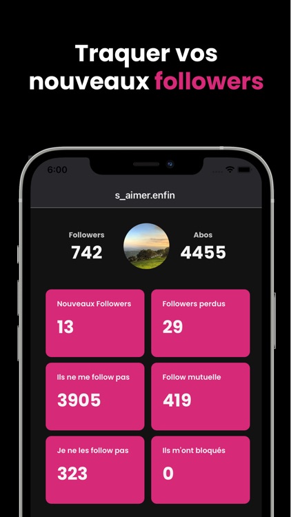 Followers track pour instagram