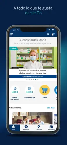 Screenshot 1 BBVA Go iphone