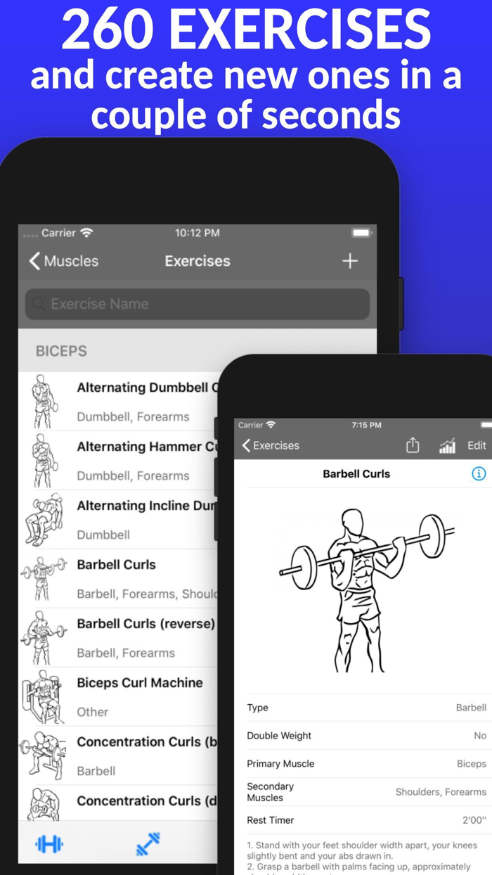 WOApp - Workout tracker