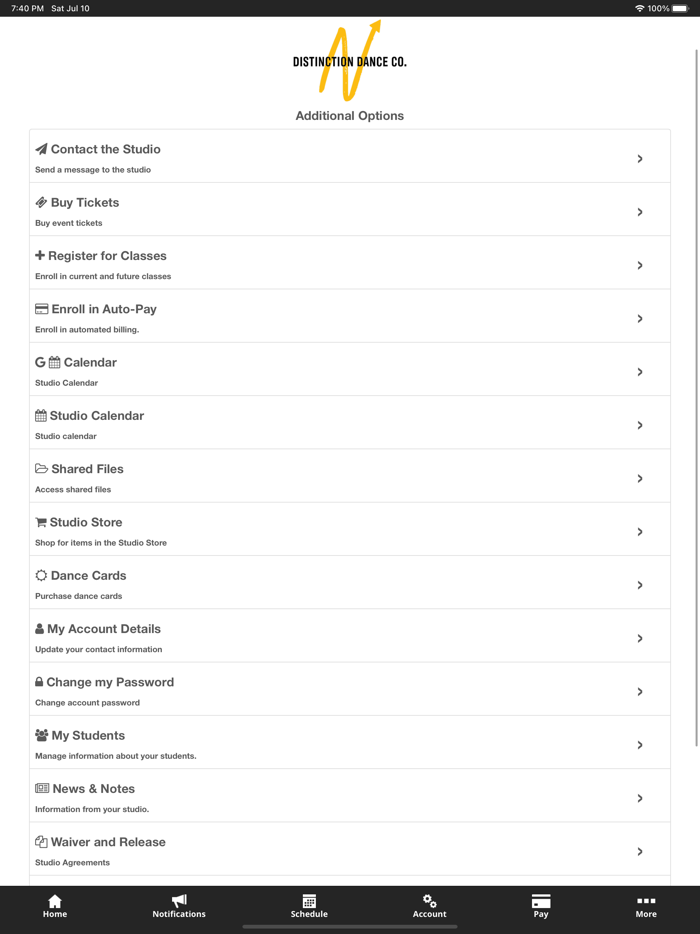 DISTINCTION DANCE CO.