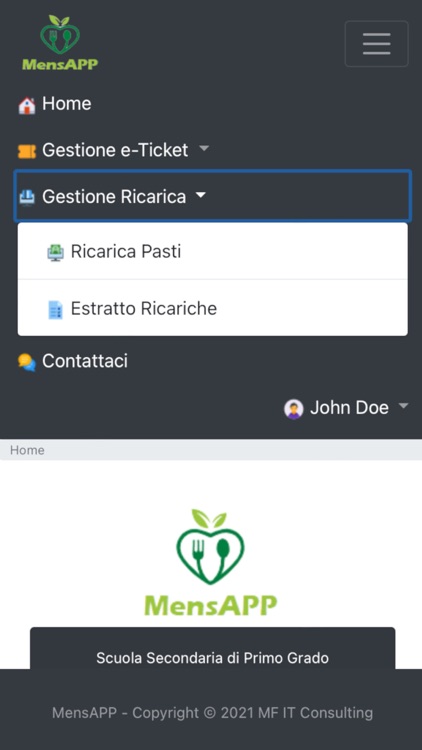 MensApp Docenti screenshot-4