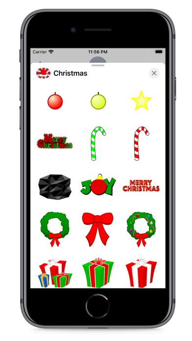 How to cancel & delete Christmas Silly Fun Stickers from iphone & ipad 3