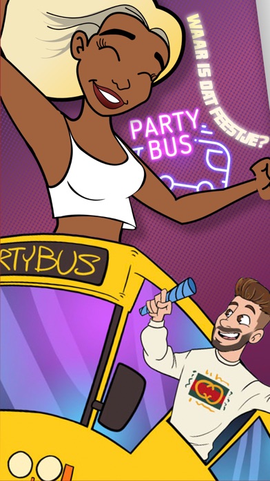 Partybus · Partyspellen iPhone app afbeelding 1
