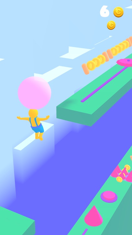 Flying Bubble Man 3D!