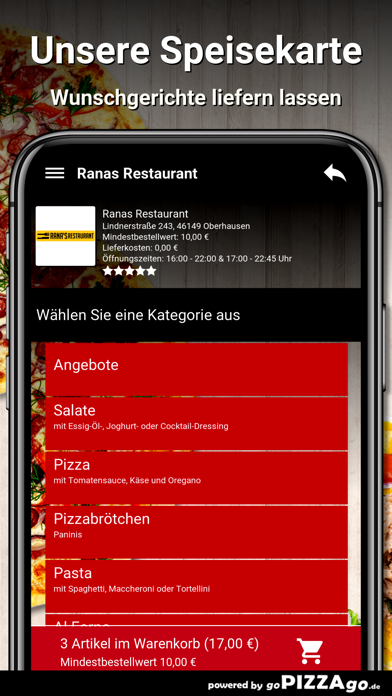 Ranas Restaurant Oberhausen screenshot 4