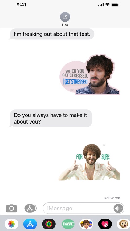 DAVE Stickers