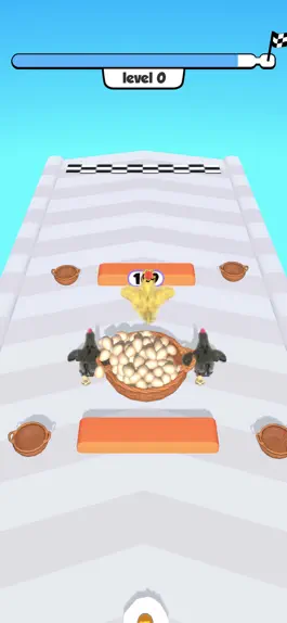 Game screenshot Chicken Run 3D apk