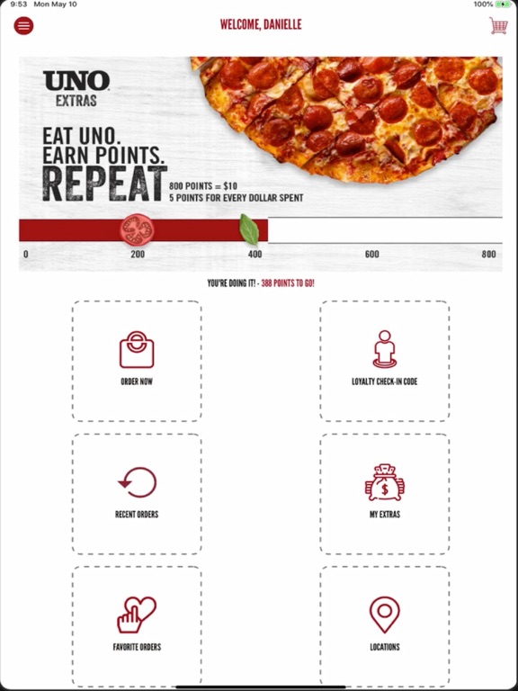 Uno Pizzeria and Grill screenshot 2