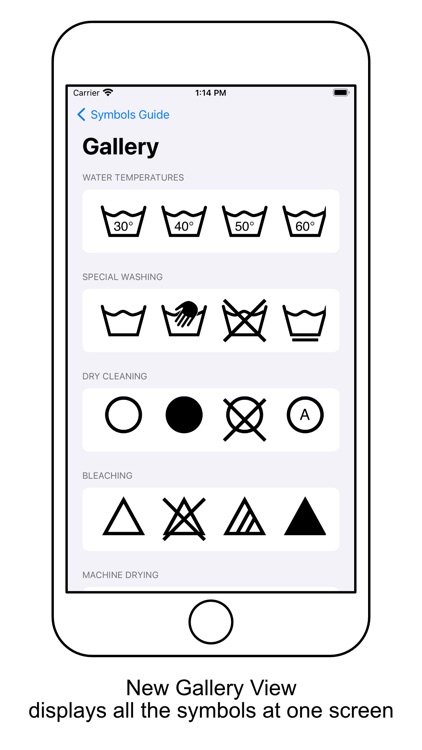 Laundry Symbols Guide screenshot-4