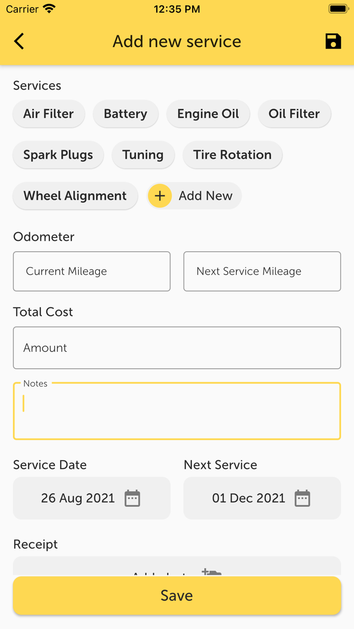 Vehicle Maintenance Auto