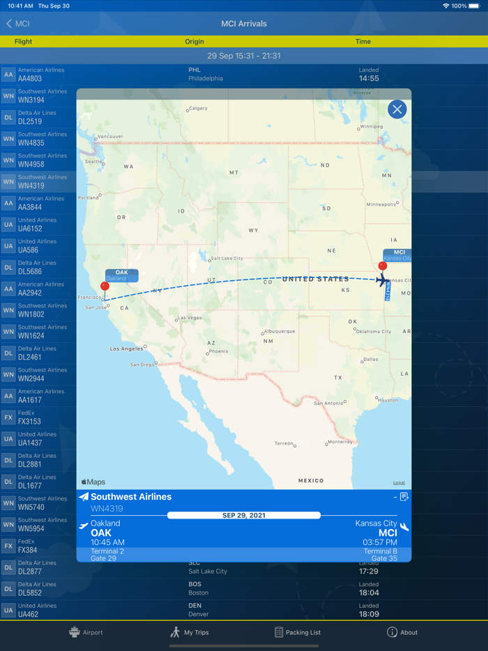 Kansas City Airport MCI Radar