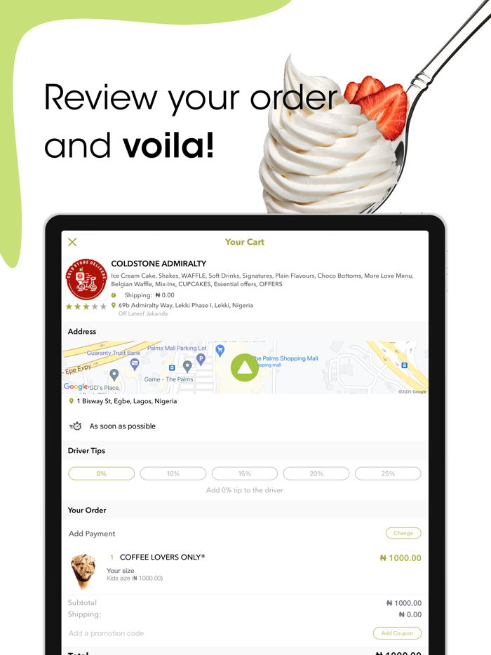 Coldstone  Pinkberry Nigeria