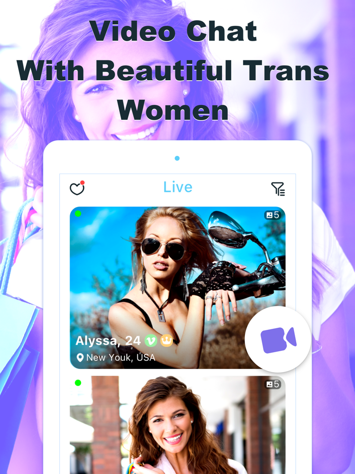 Transgender Live Video Chat