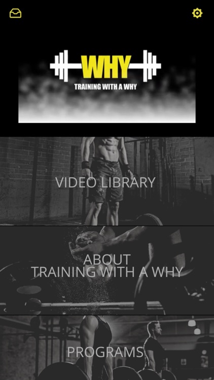 Training With a Why