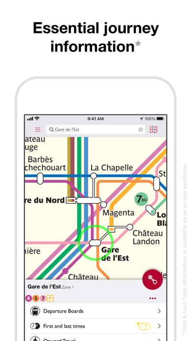 Paris Metro Map and R... screenshot1