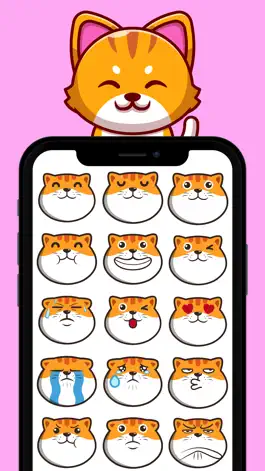 Game screenshot Naughty Cat Emojis apk