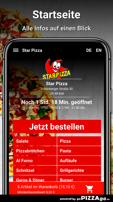 Star Pizza Kiel screenshot 2